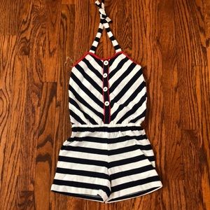 NWOT HEARTSTRINGS ROMPER GIRLS 6Y